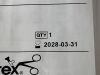 ARTHREX With #2 Fiber Loop 3.2mm Drill Pin  AR-2290   Exp.2028-03  (Q30) With #2 Fiber Loop 3.2mm Drill Pin