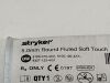 STRYKER Lot of 5 5.0mm Round Fluted Soft Touch  5820-010-150  Exp.2022-06  (N22) 5.0mm Round Fluted Soft Touch