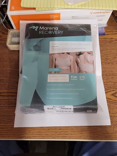 New MARENA BNLV-4244-B Classic Bra W Drain Tube Loops Disposables - General  For Sale - DOTmed Listing #4857233