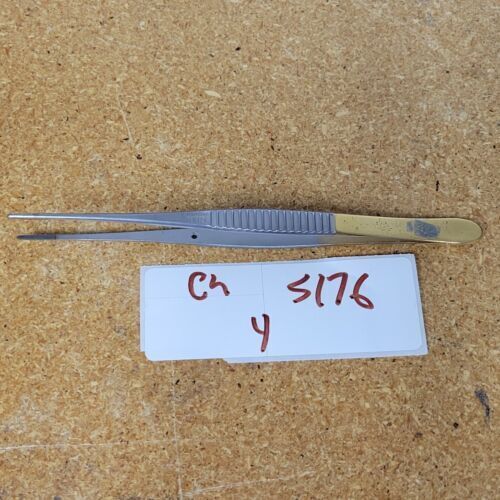 V. MUELLER CH-5176 Vital Potts-Smith Forceps 7" Nice Condition