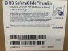 BD 328446 SafetyGlide Insulin 1mL 31G x 15/64