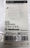 MEDTRONIC 45104 Right Angle Catheter Connector, 1 ID x 1.9 mm OD