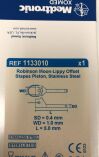 MEDTRONIC 1133010 Robinson-Moon-Lippy Offset Cupped Staples Piston, 5 mm Length, 4.24 mm Functional Length