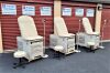 BREWER New In Box  Blood Draw Chair w Deep Sapphire Upholstery Pharmacy/Med Cart