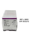 COVIDIEN REF L-2800 Polysorb Braided Absorbable Suture 8-0 5" 13 cm, MV-135-5 TAPER, 12/BOX, EXP. 2022/12