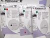 BARD Ventralight ST Low Profile Bioresorbable Coated Permanent Mesh LOT - Different Sizes - (LOT of 14 Units) Expired