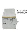 COVIDIEN REF G-2745K Chromic Gut Absorbable Suture 7-0 0.7 Metric 18" 45 cm EXP 2022/10