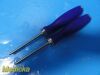 KLS MARTIN Lot of 2  24-008-01 & 24-008-01-07 Sternal Talon Screwdriver
