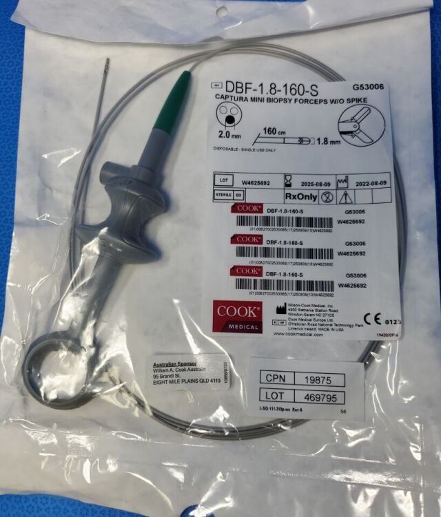 COOK MEDICAL DBF-1.8-160-S Forceps