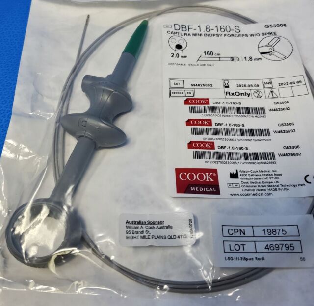 COOK MEDICAL DBF-1.8-160-S Forceps