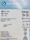 GRACE MEDICAL 421-350 Lippy Bucket Handle W/Notch