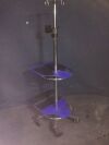 SRS MEDICAL IV Pole and Mobile Equipment Stand: