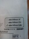 INTUITIVE SURGICAL DAVINCI DAVINCI Xr REF# 470360 LOT OF 16-DAVINCI 8mm BLADELESS OBTURATORS, LONG
