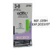 ETHICON REF J215H VICRYL (Polyglactin 910) Suture UNDYED BRAIDED 3-0 (2.0 metric) 27" (70 cm), 28/BOX, EXP. 2023/07