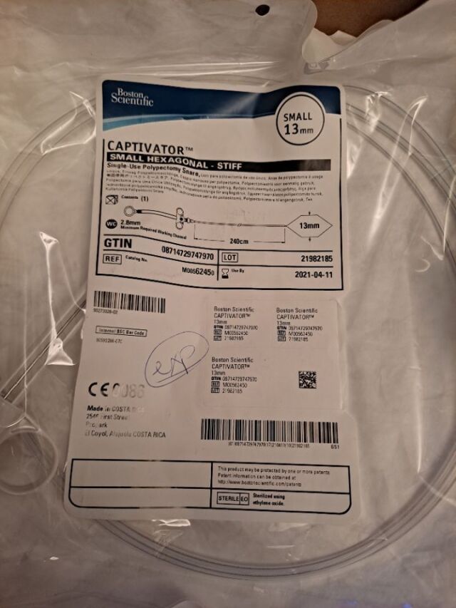 BOSTON SCIENTIFIC CAPTIVATOR 08714729019251 M00561311 Large Oval Medium Stiff LOT OF 9 CAPTIVATOR 08714729019251 M00561311 Large Oval Medium Stiff LOT OF 9