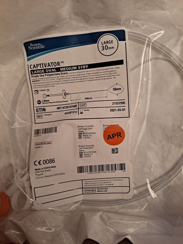 BOSTON SCIENTIFIC CAPTIVATOR 08714729019251 M00561311 Large Oval Medium Stiff LOT OF 9 CAPTIVATOR 08714729019251 M00561311 Large Oval Medium Stiff LOT OF 9