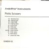 INTUITIVE SURGICAL DAVINCI Xi REF 470001, Potts Scissor Endowrist Instrument