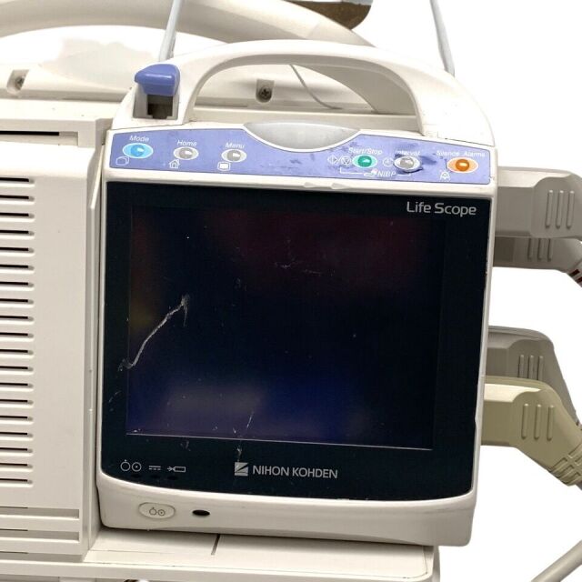 NIHON KOHDEN REF BSM-6301A w/ BSM-1753 BIS Ready Bedside Monitor & Module Display Monitor