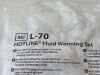 SMITHS MEDICAL Lot of 2 HotLine Fluid Warming Set  L-70   Exp.2024-09 to 2025-08  (J13) HotLine Fluid Warming Set