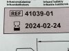 EV3 Cragg-McNamara Valved Infusion Catheter   41039-01   Exp.2024-02  (J3) Thrombus Management