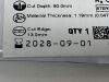 STRYKER Performance Series Sagittal Blade  6113-119-090 Exp.2028-09  (J6) Performance Series Sagittal Blade