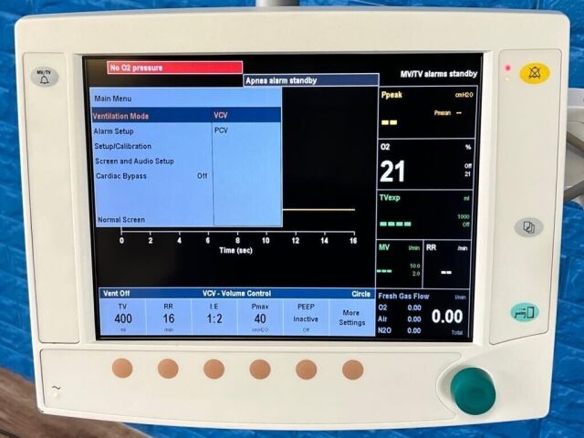 GE DATEX-OHMEDA Aespire View YOM: 2012 Full Options Anesthesia Machine