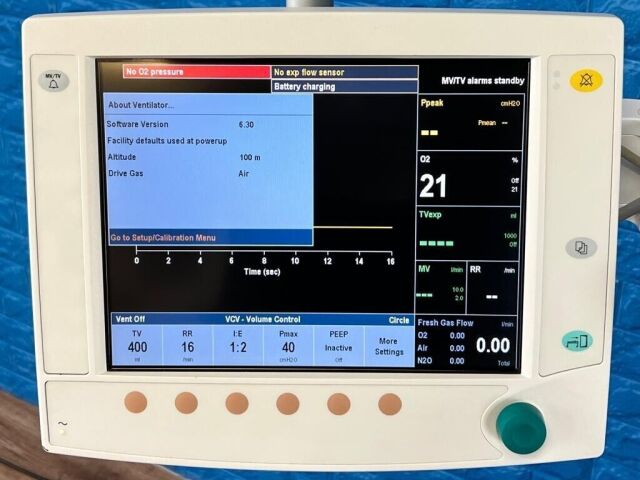 GE DATEX-OHMEDA Aespire View YOM: 2012 Full Options Anesthesia Machine