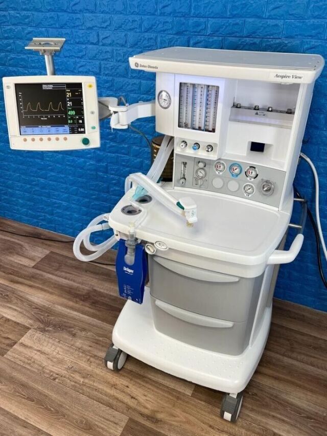 GE DATEX-OHMEDA Aespire View YOM: 2012 Full Options Anesthesia Machine