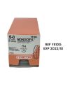 ETHICON REF Y510G MONOCRYL (Poliglecaprone 25) Suture 6-0 (0.7 metric) 18" (45 cm) ,EXP 2022/10