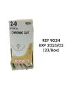 ETHICON REF 903H CHROMIC GUT 2-0 (3.5 metric) 36" (90 cm) EXP 2023/02 (23/Box)