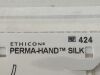 ETHICON Lot of 24 Perma-Hand Silk  424  Exp.2024-01  (J9) Perma-Hand Silk