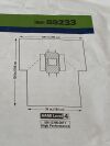 HALYARD Laparoscopic Abdominal Drape  89233  Exp.2023-02  (A8) Laparoscopic Abdominal Drape