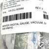 AMVEX REF VR-DG-300MM, Digital Gauge, 0-300 MMHG Vacuum Equipment