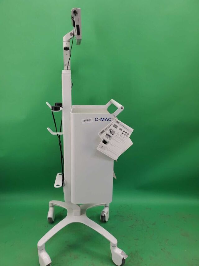 KARL STORZ C-Mac 8403 ZX Monitor with Stand and Cart