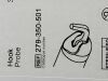 STRYKER Hook Probe  279-350-501  Exp.2024-01  (M45) Hook Probe
