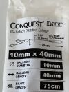 BARD Conquest PTA Balloon  CQ75104   Exp.2024-01  (Z3) Conquest PTA Balloon