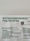 BARD Suprapubic Introducer Foley Catheter Set  143112   Exp.2023-12  (J17) Suprapubic Introducer Foley Catheter Set