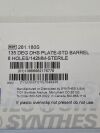 SYNTHES 135 Deg DHS Plate-Std Barrel  281.180S   Exp.2023-03  (J17) 135 Deg DHS Plate-Std Barrel