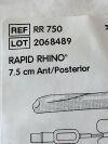 SMITH & NEPHEW Rapid Rhino  RR750   Exp.2024-02  (J17) Rapid Rhino