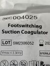 MEGADINE Footswitching Suction Coagulator  004025   Exp.2028-06  (J17) Footswitching Suction Coagulator