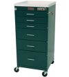 HARLOFF 3156E Mini Line Anesthesia Emergency Cart