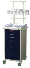 HARLOFF 3156K-ANS Mini Line Anesthesia Emergency Cart