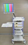 OLYMPUS EVIS EXERA II CV-180/CLV-180 Endoscopy System w/monitor, Keypad, Printer - 179892 RT