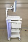 OLYMPUS EVIS EXERA II CV-180/CLV-180 Endoscopy System w/monitor, Keypad, Printer - 179892 RT