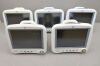 GE Lot of 5  Dash 4000 ECG, SpO2, NBP, Temp, and Printer - 179998 Bedside Monitor