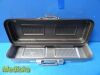 V. MUELLER Genesis CD5-61B Sterilization Container Endo W/ Lid & 2X Retention Plates