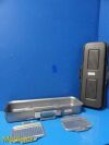 V. MUELLER Genesis CD5-61B Sterilization Container Endo W/ Lid & 2X Retention Plates