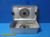 AESCULAP JN742 Sterilization Container W/ Lid & 2X Retention Plates