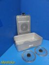 AESCULAP JN742 Sterilization Container W/ Lid & 2X Retention Plates