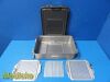 V. MUELLER Genesis Sterilization Container W/ Lid & 3X Retention Plates